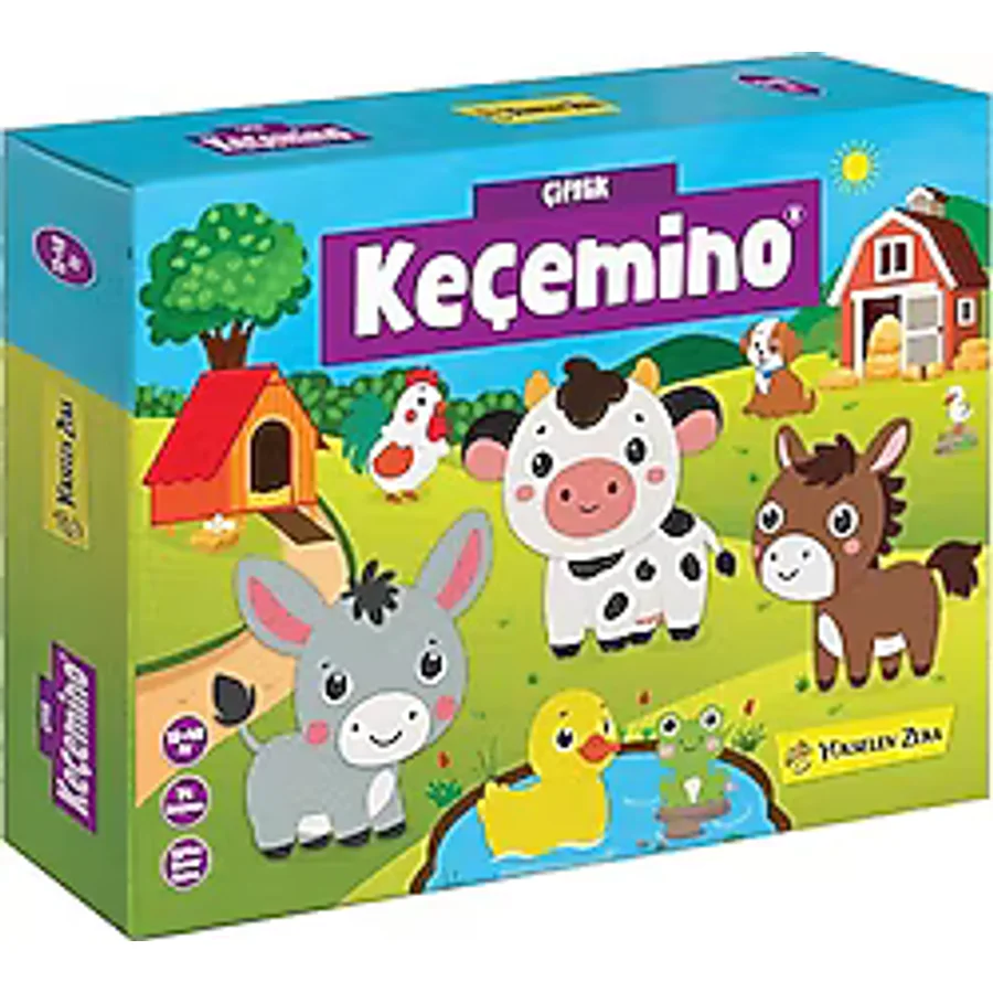 Yükselen Zeka Keçemino Etkinlik Halısı Çiftlik