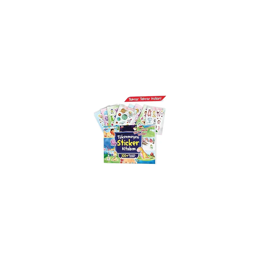 Yükselen Zeka Tükenmeyen Sticker Kitabım