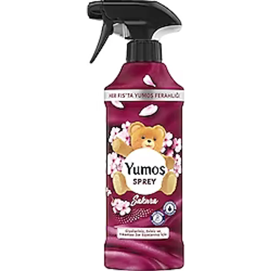 Yumoş Sakura Yıkaması Zor Eşyalar için Sprey 450 ml