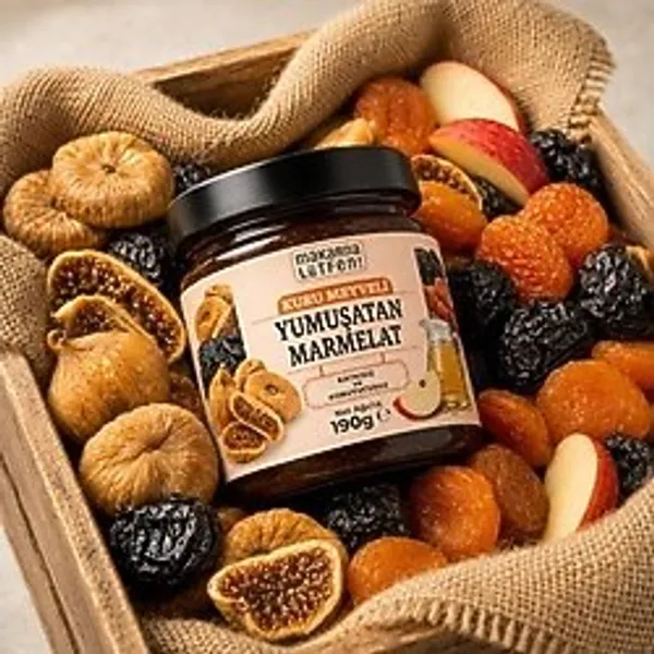 Yumuşatan Marmelat Kuru Incir-Kayısı-Erik 190 gr - 0,01 gr