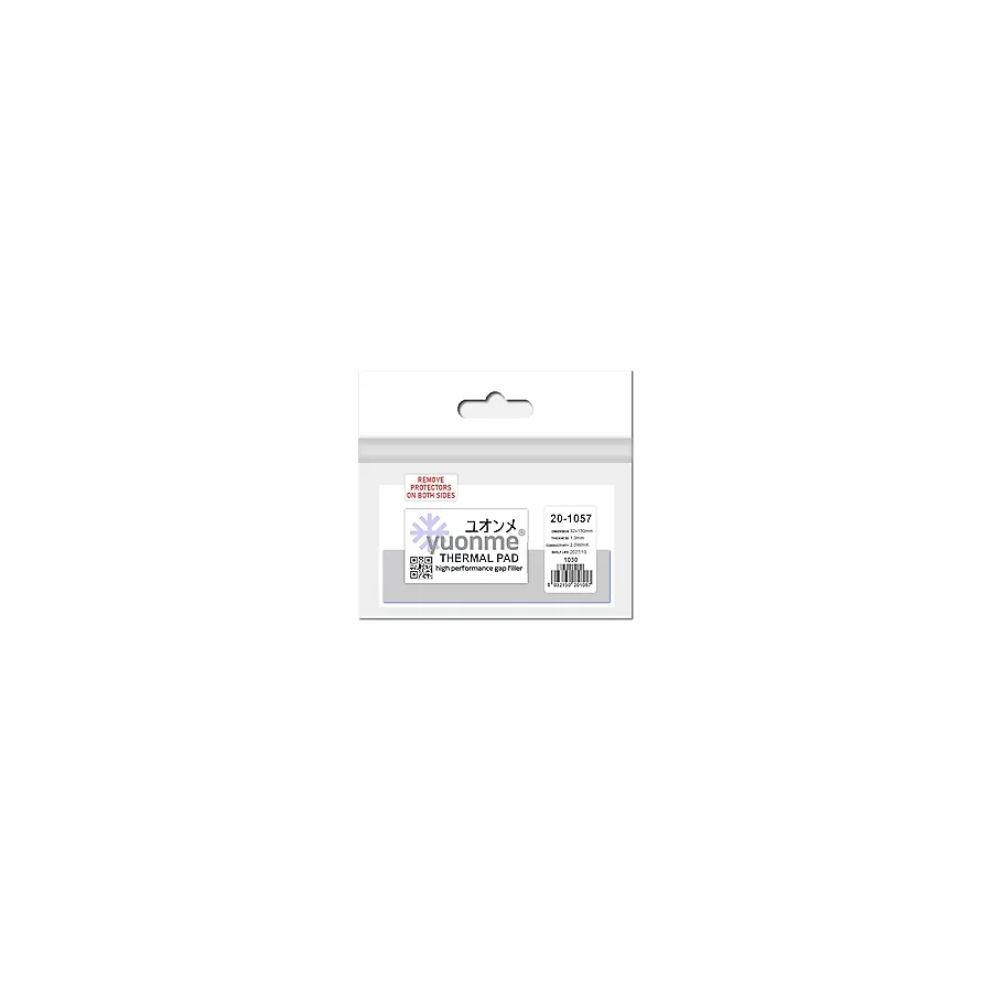 Yuonme Termal Ped / Thermal Pad 1.0mm 2.0W/MK - 032x130mm