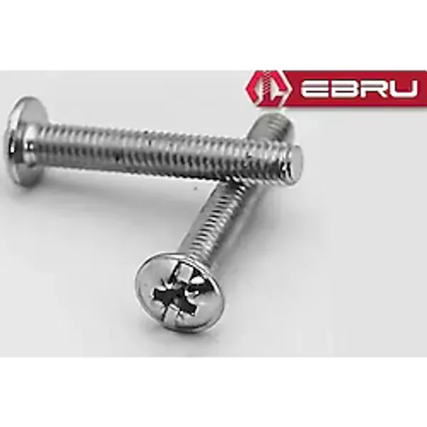 Yuvarlak Yıldız Başlı Rysb Kulp Vidası, Civata M4x20 - 500 Adet