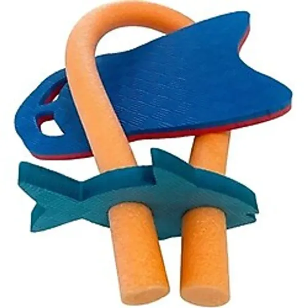Yüzme Tahtası - Havuz Makarnası 3lü Set - Mavi- Turuncu