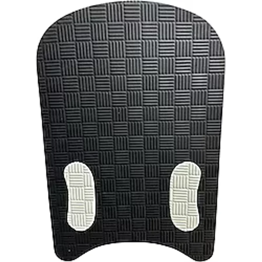 Yüzme Tahtası Siyah-beyaz Büyük Boy 47x31x2,6 Kalınlık Siyah - Beyaz