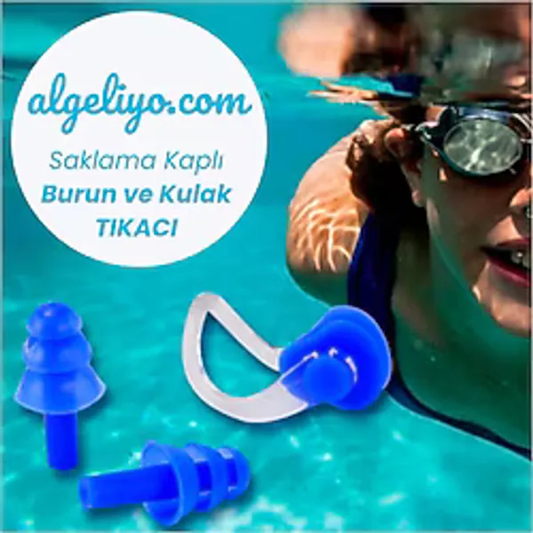 Yüzücüler için Kulak Ve Burun Tıkayıcı Havuz Seti Deniz Kulak Ve Burun Tıkacı Set