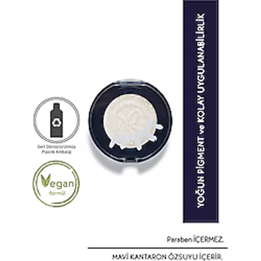 Yves Rocher Tekli Far-27. Metalik Beyaz -1.9gr-51900