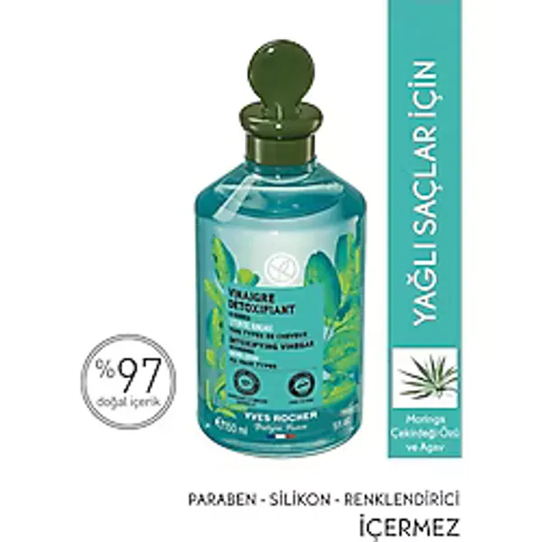 Yves Rocher Vegan Arındırıcı Moringa Saç Sirkesi 150 ml Doğal Besleyici Saç Bakımı