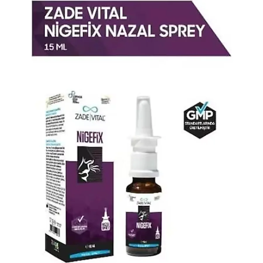 Zade Vital Nigefix Nazal Sprey 15 ml