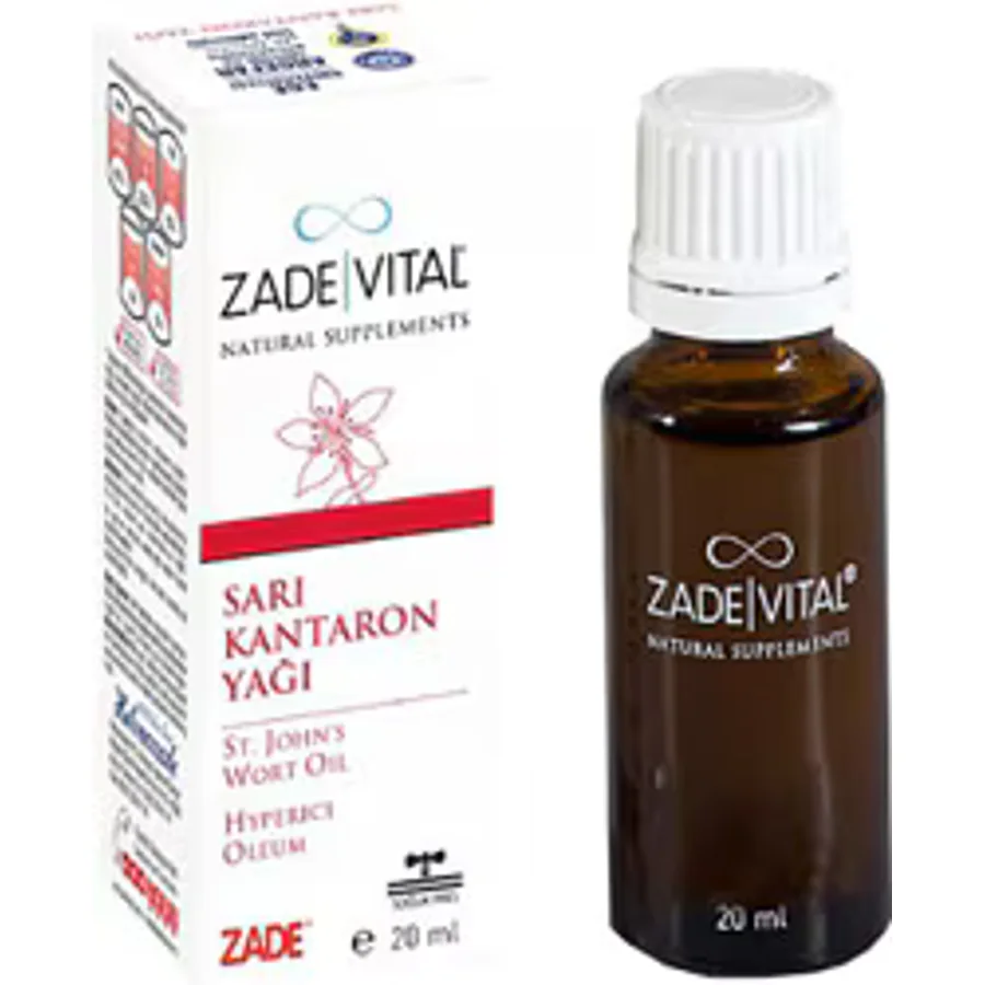 Zade Vital Sarı Kantaron Yağı 20 ml