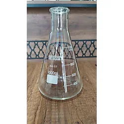 Zaglab Erlen Cam Dar Boyunlu Taksimatlı 2000 ml Boro 3.3 Glas