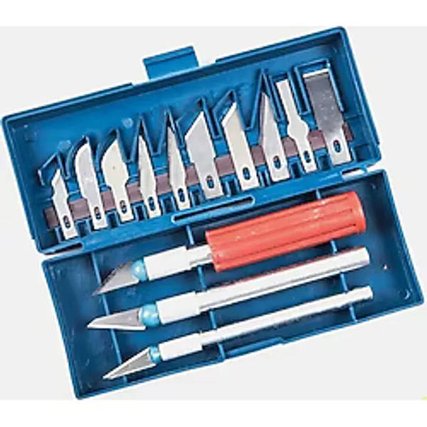 Zanaat 13 Parça Hobi Gravür Ahşap Heykel Çömlek Oyma Şekil Verme 13 Maket Bıçak Neşter Seti