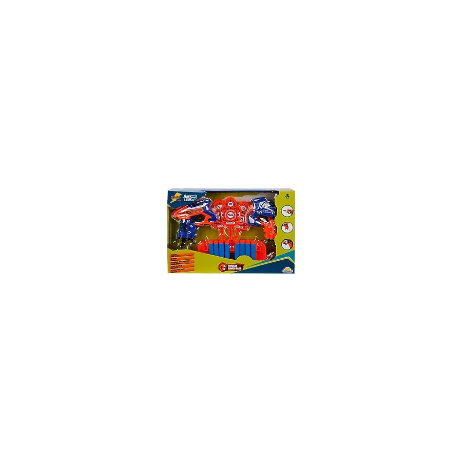 Zapp Toys Hedefli Sünger Dart Atan 2'li Silah 6 Dartlı