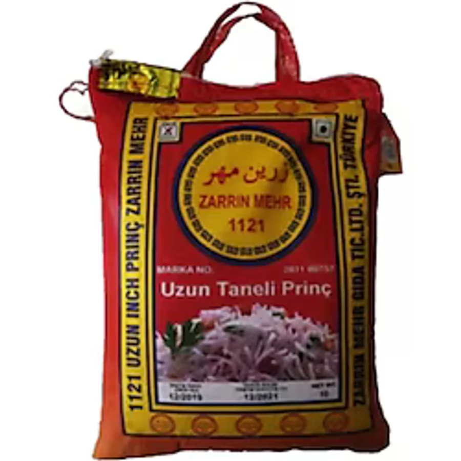 Zarrin Mehr 1121 Basmati Pirinç 10 kg