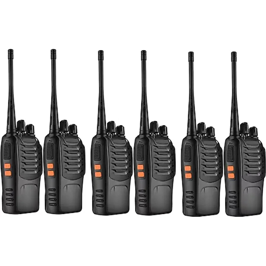 ZASTONE Retevis 6 Adet Pmr El Telsizi Kulaklık Hediyeli