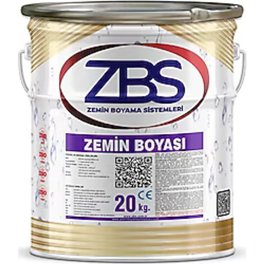 ZBS Zemin Boyası 20 kg Açık Gri RAL-7035