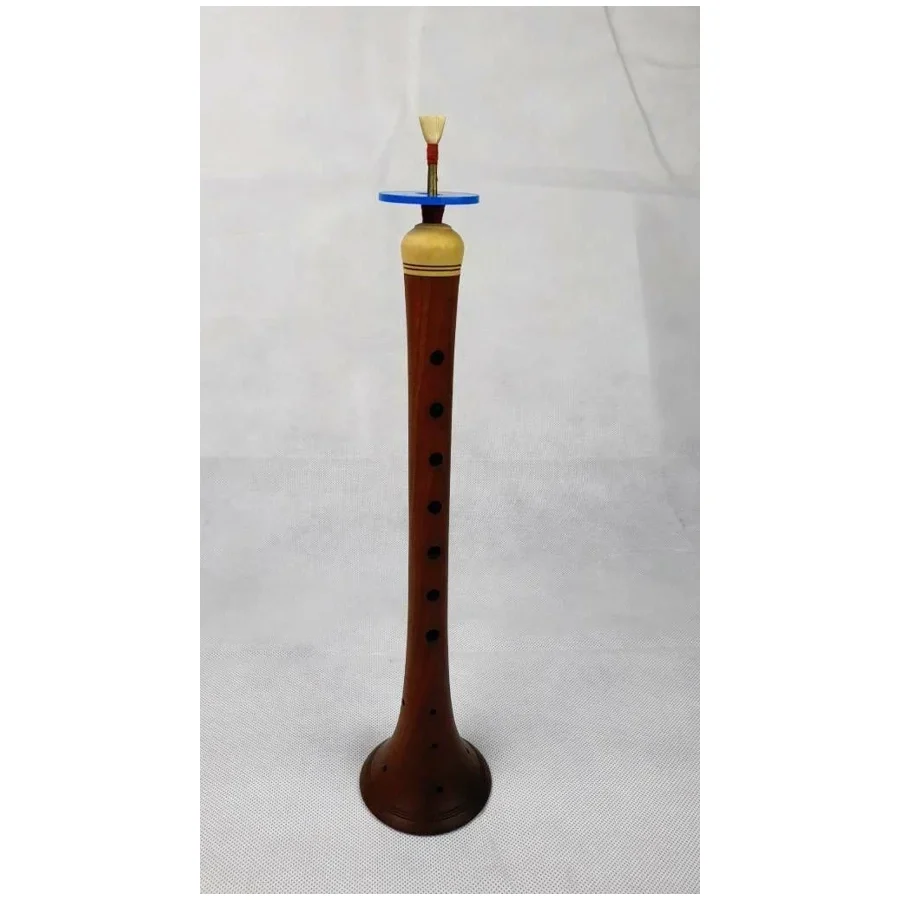 ZE34-3 ERİK ZURNA ANTEP YÖRESİ 31 CM+BORU + HALKA + 3 ADET YEDEK KAMIŞ