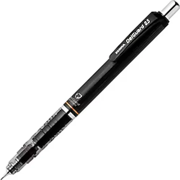Zebra Delguard Mekanik Kurşun Kalem 0.7 mm Siyah P-MAB85-BK