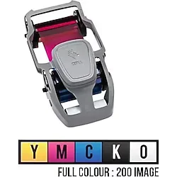 Zebra ZC100 - ZC300 Renkli Ribon