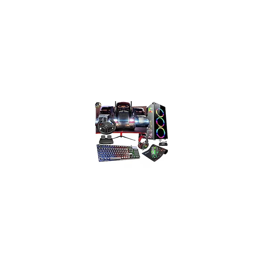 Zeiron DR15 i5-3470 16 GB 256 GB SSD + 1 TB RX550 23.8" Curved Masaüstü Oyun Bilgisayarı