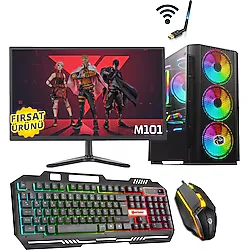 Zeiron M101 Intel Core i5-3470 3,20Ghz 8GB Ram 256GB SSD 18,5'' Full Takım Masaüstü Bilgisayar
