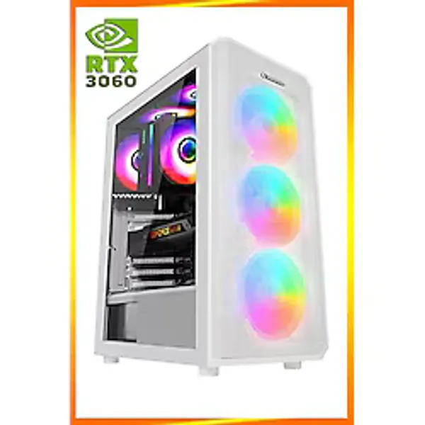 Zeiron Necrone X10 Ryzen 5 5600 16Gb 512Gb Nvme M.2 Ssd Rtx3060 12Gb Oyuncu Masaüstü Bilgisayar