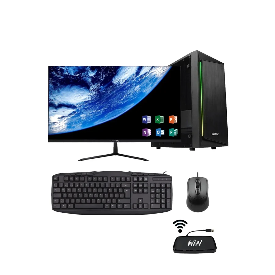 Zeiron Z160 Intel Core i5-3470 16GB Ram 256GB SSD 23,8" Monitörlü Masaüstü Ofis Bilgisayarı
