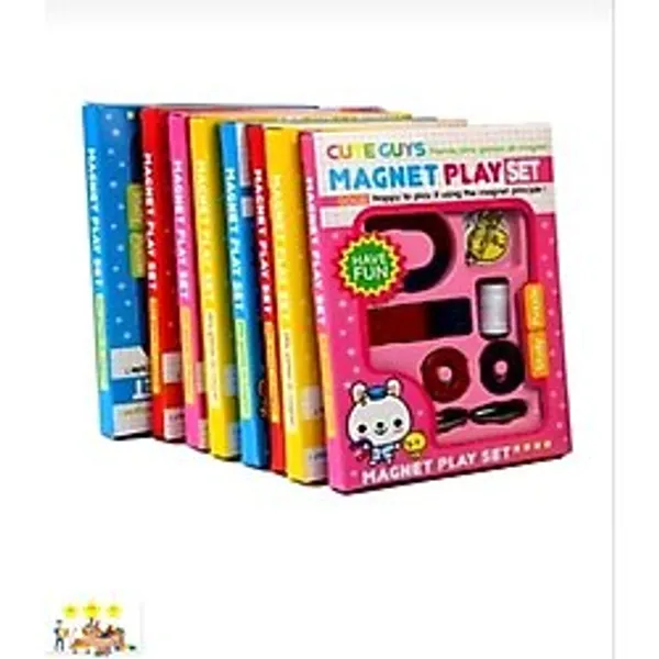 Zeka Oyunları Mıknatıs Oyun Deney Seti Çocuklar İçin Magnet Play Set Eğitici Oyunlar