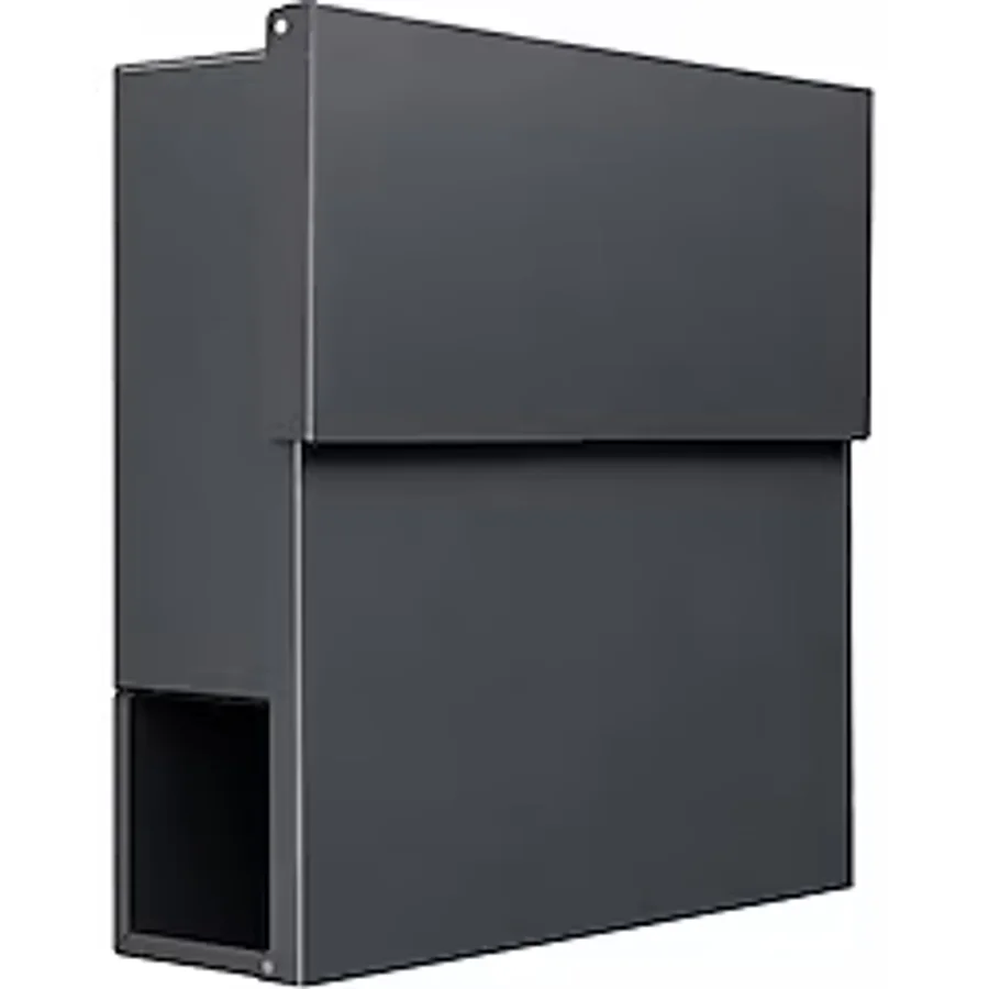 Zelfbox Villa Tipi Posta Kutusu (Ral 7016- Texture Antrasit Gri) - Antrasit - Gri