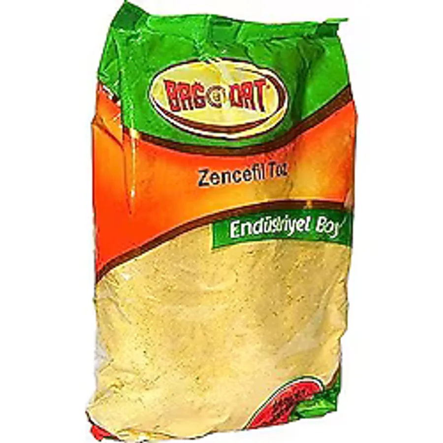 Zencefil Organik Bağdat Baharat Toz 1 Kg Endüstriyel Boy