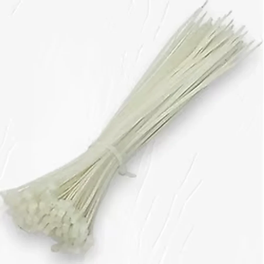 Zenith Kablo Bağı Klips Plastik Kelepçe 3,6x250 mm Beyaz 100 adet