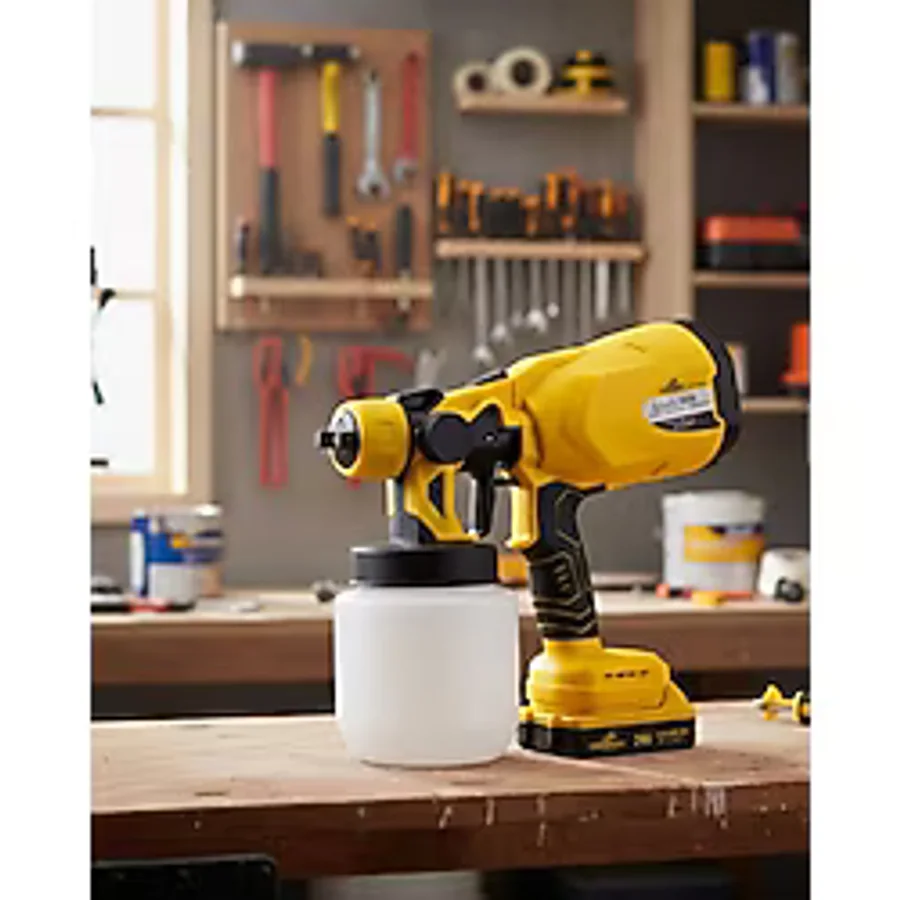 Zenvia Kablosuz Püskürtme Tabanca Yüksek Performanslı Ev ve Atölye Kullanımı - 1