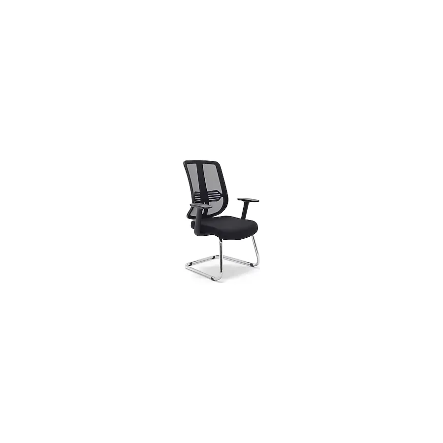 Zeon Büro Comfort Black Misafir Bekleme Koltuğu