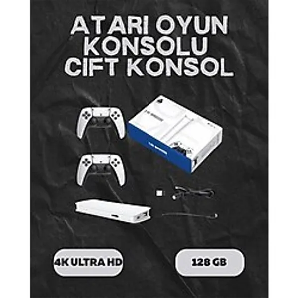 Zero Land M15 Retro Konsol - 20.000 Oyunlu, Platform Oyunları İçin PC Uyumlu, Çift Gamepadli - TEK