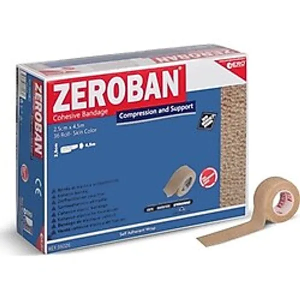 Zeroban Ten 2,5 cm x 4,5 m Coban Bandaj