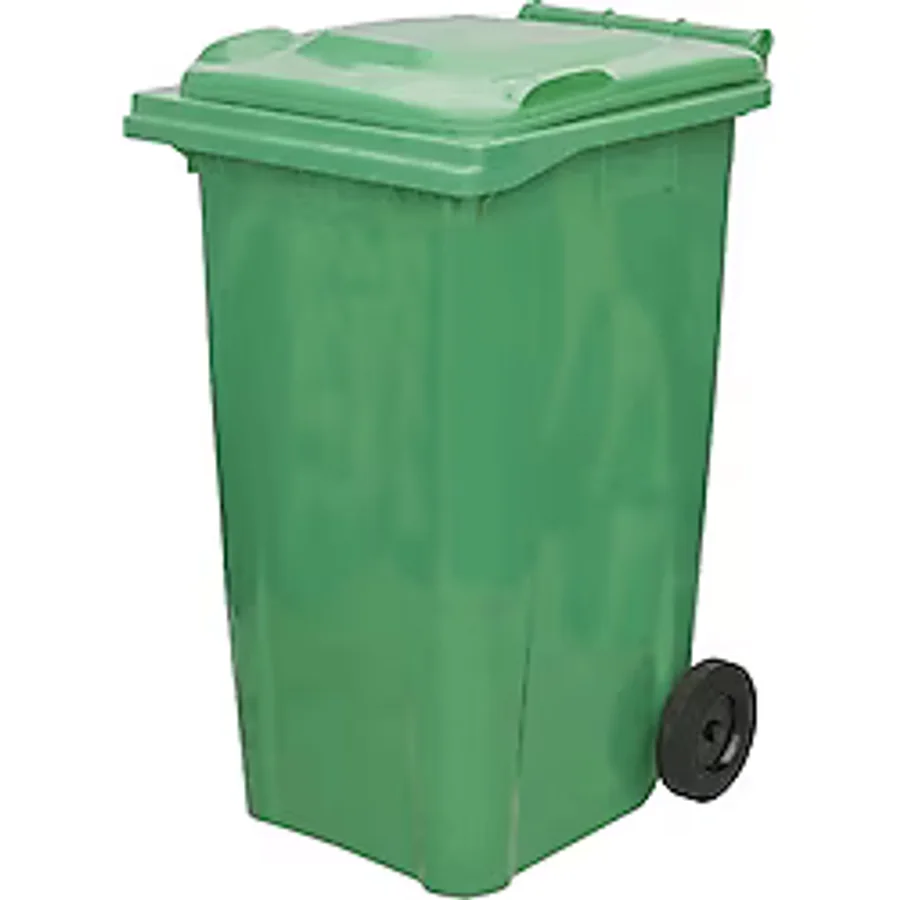 Zeyrek 240 Lt Plastik Çöp Konteyner Yeşil