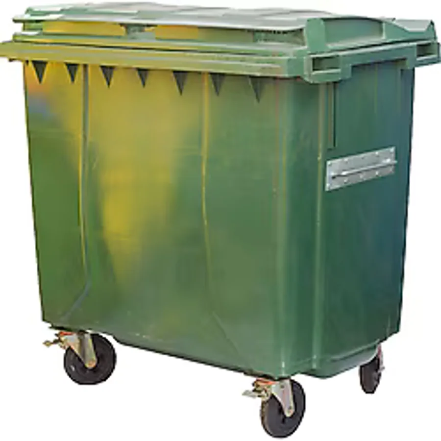 Zeyrek 770 Litre Plastik Çöp Konteyneri