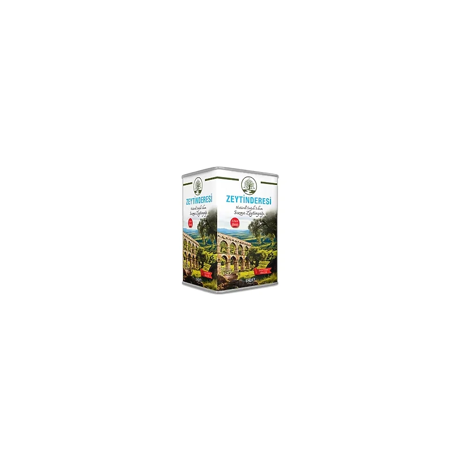 Zeytinderesi Natürel Sızma Soğuk Sıkım Zeytinyağı 18 lt