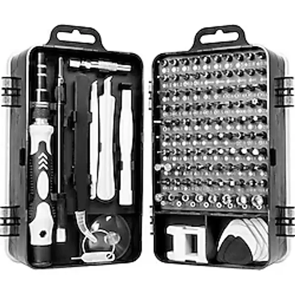 Zhltools 115 Parça Profesyonel Cep Telefonu Tablet Laptop Tamir Seti Tornavida Seti