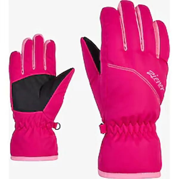 Ziener Lerin Çocuk Pembe Kayak Eldiveni ZIN.801999-POPPNK