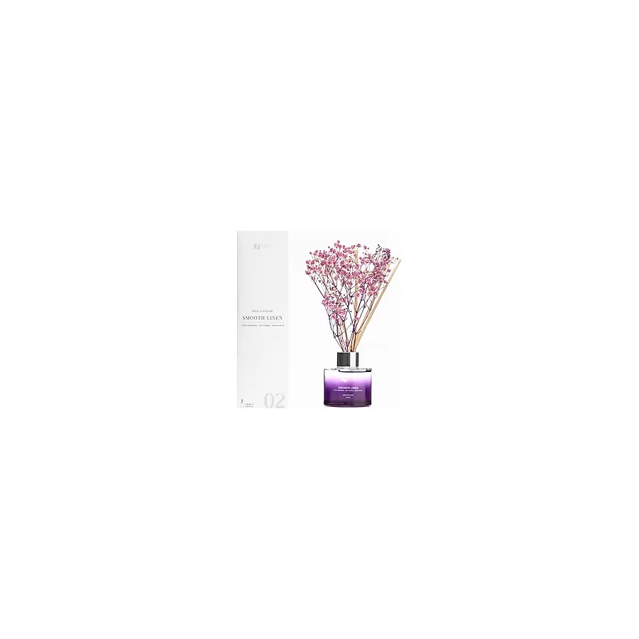 Zift Unique Smooth Linen - Bambu Çubuklu Oda Kokusu Dekoratif Çiçekli Banyo & Tuvalet & Oda Parfümü 100ml