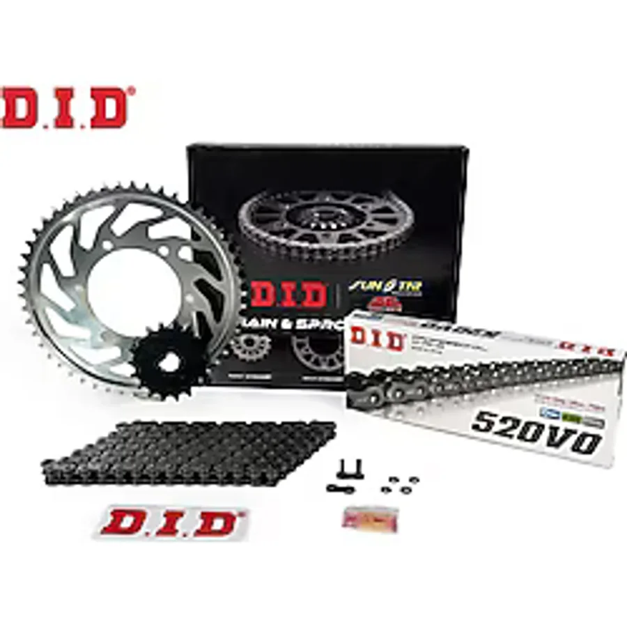 Zincir Dişli Seti Ktm Exc (125 Cc) (1998-1999) / Ktm / Exc / 125Cc / Zincir: Dıd-520 Orıng-118 / Ön Dişli: Sunstar (13T) / Arka Dişli: Jt (50T) / 1998-1999