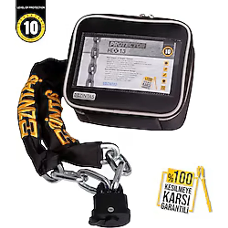 Zintaş Protector HEX13 180 cm Motosiklet Kilidi