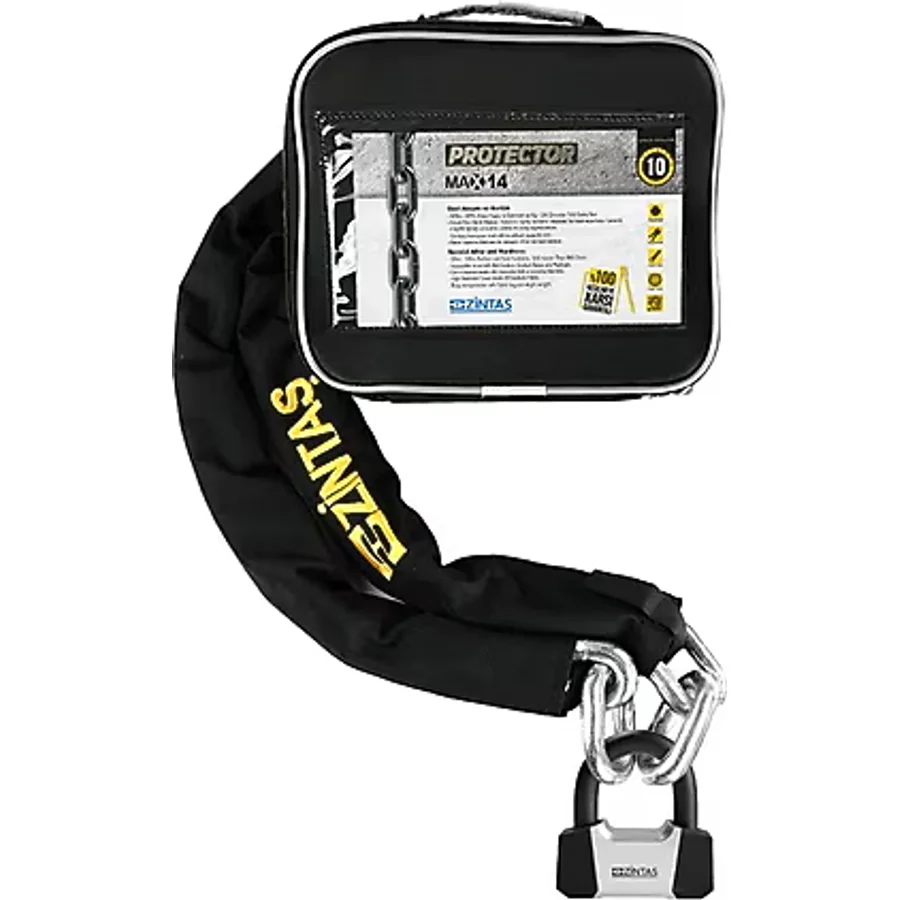 Zintaş Protector Max14 Motosiklet Kesilmez Zincir Kilit 14mm 180cm