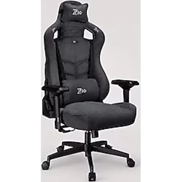 Zio Gaming Venom Fabric Premium Oyuncu Koltuğu ve Çalışma Sandalyesi, Air Flow Keten Kumaş, Oturak ve Sırtta Visco Sünger, 4D Kolçak, 160° Yatış