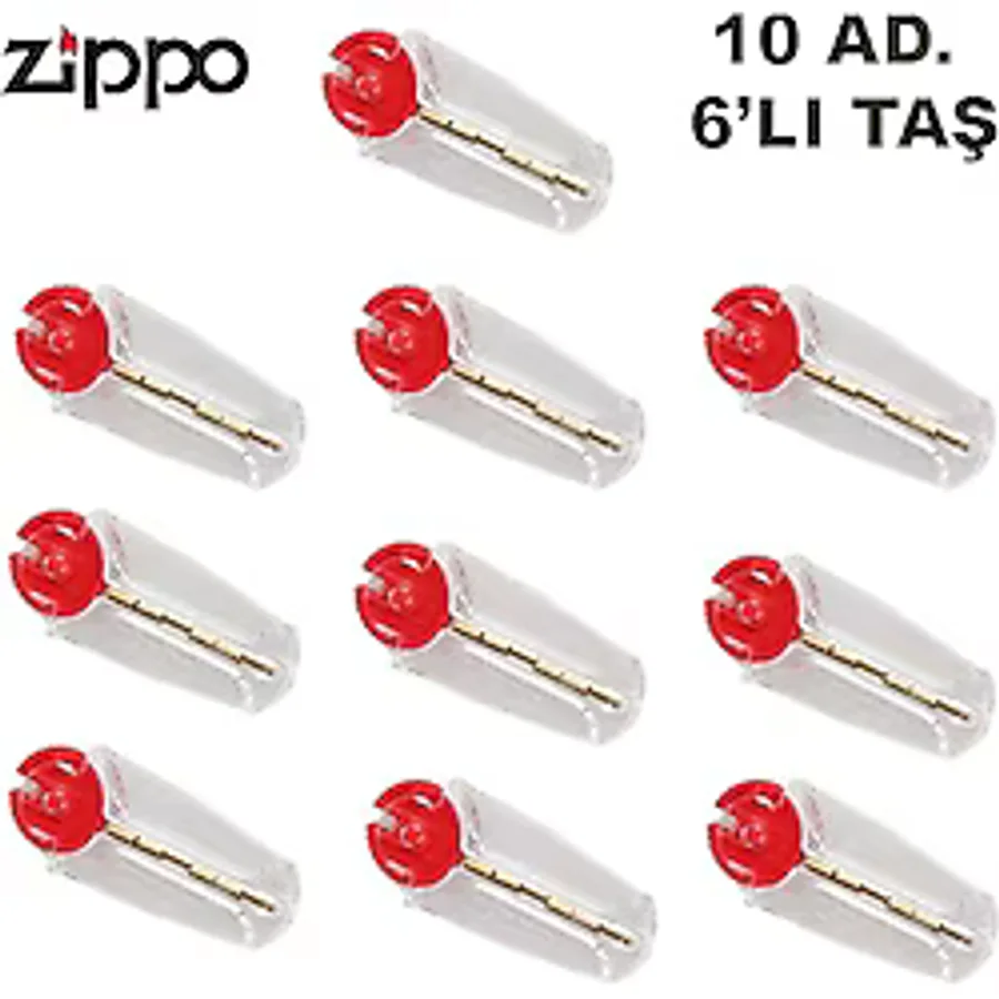 Zippo Taşı Çakmak Taşı 6 x 10 60 Adet