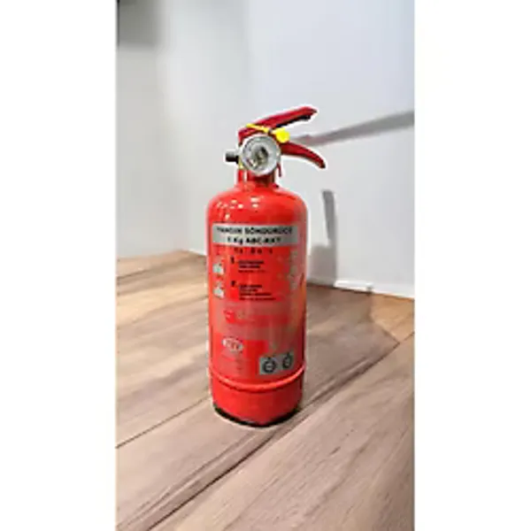 Zirve Yangın ABC Tipi Kuru Kimyevi Toz 1 kg Yangın Tüpü