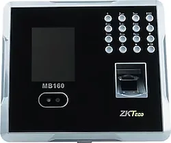 ZKTeco MB160 TRFace100T Yüz Tanıma-Parmak İzli Personel Takip Sistemi