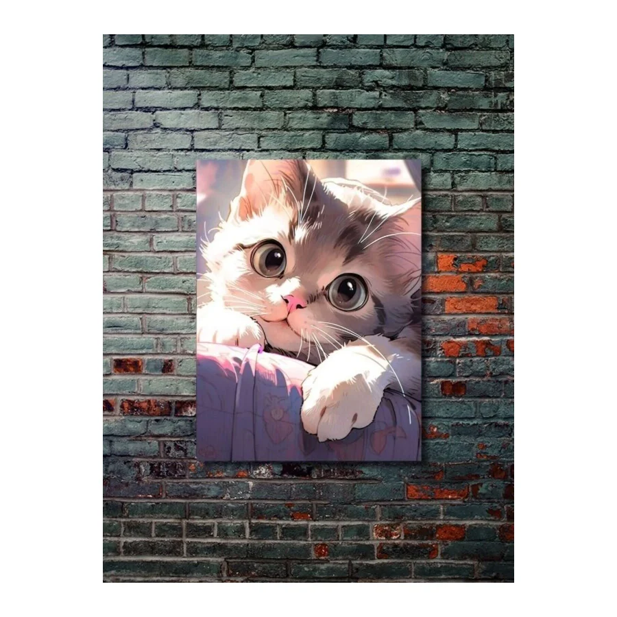 ZNC Hayvanlar Alemi ve Sevimli Dostlarımız, Özel Tasarım Kağıt Poster, Duvar Sanatı