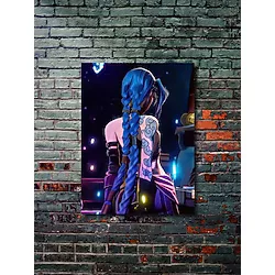 ZNC Jinx - LOL - Oyun Posterleri, Özel Tasarım Kağıt Poster