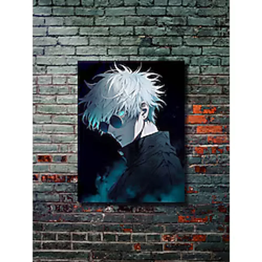 ZNC Satoru Gojo, Jujutsu Kaisen, Özel Tasarım Kağıt Poster, Duvar Sanatı